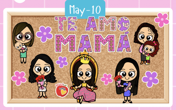 Frisos: Día de las madres - Reinas (Mayo)